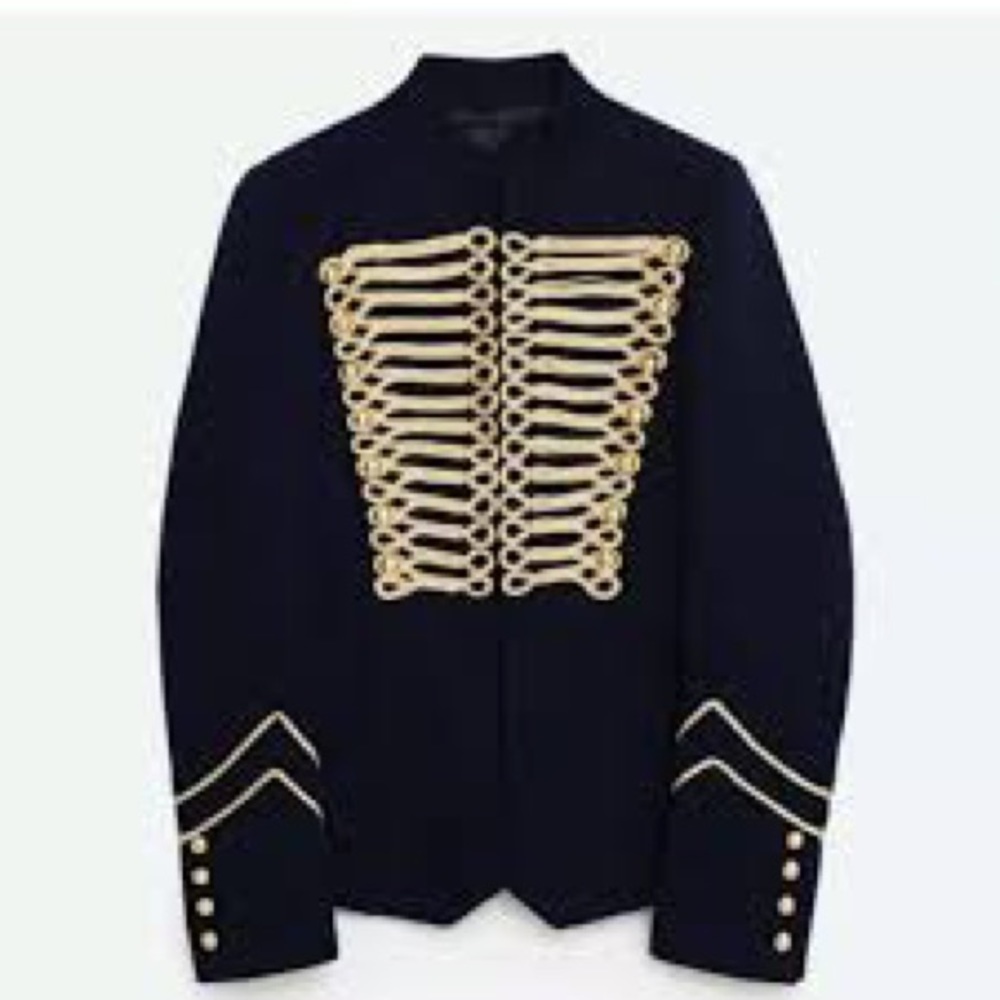 #69 Brand new Zara Military Jacket